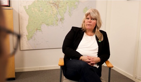 Marie Sandström, enhetschef valkansliet Umeå kommun